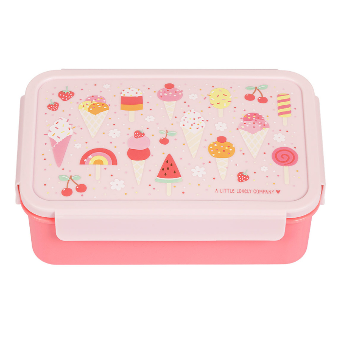 Afbeelding van A Little Lovely Company bento lunchbox ijsjes