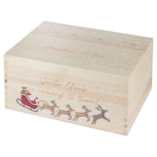 Houten cadeaudoos Merry Little Christmas Ginger Ray