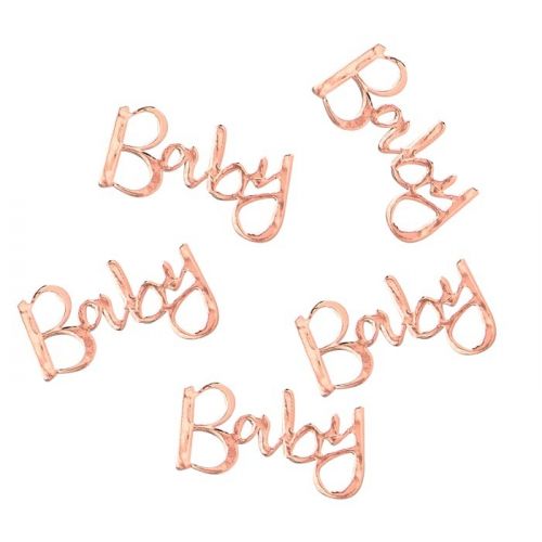 Tafelconfetti Baby roségoud Twinkle Twinkle Ginger Ray