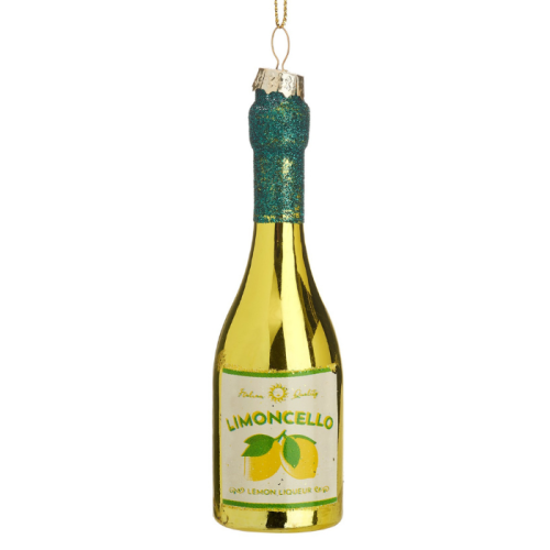 Kersthanger limoncello fles