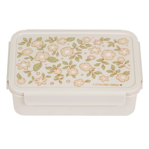 A Little Lovely Company bento lunchbox blossoms pink