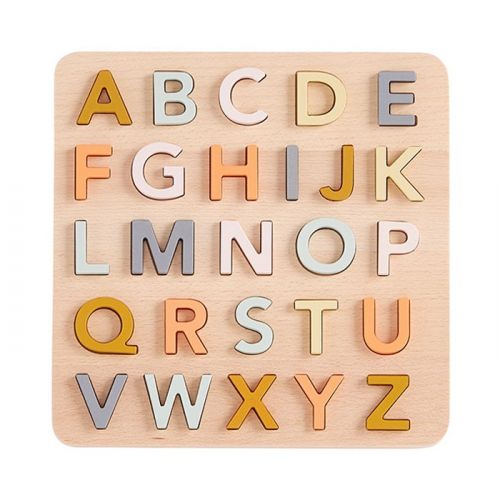 Houten alfabetpuzzel Kids Concept 