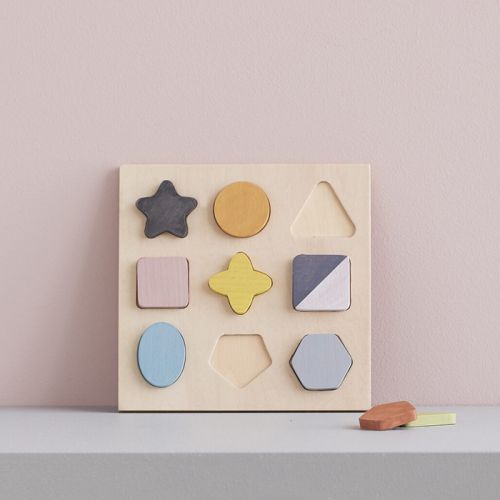 Kids Concept houten puzzel geometrisch