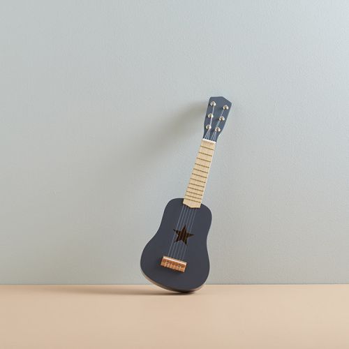 Kids Concept houten gitaar donkergrijs