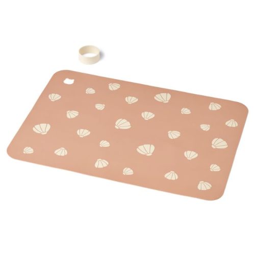 Liewood placemat Jude shell/pale tuscany