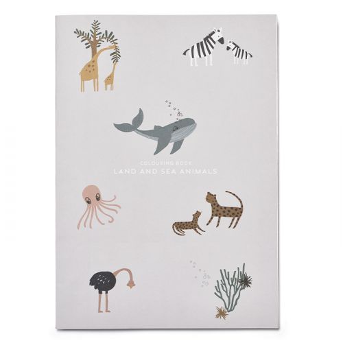 Liewood kleurboek Odell Sea creature / All together mix