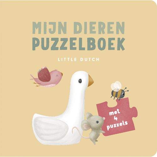 Little Dutch boek Mijn dieren puzzelboek