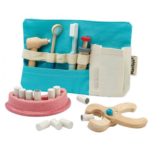 Houten tandartsenset Plan Toys