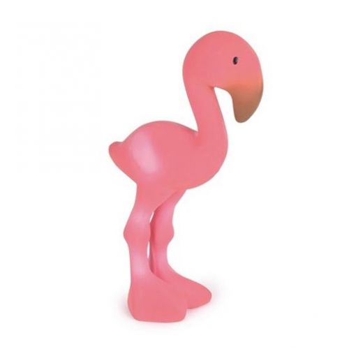 Tikiri bijt/badspeeltje Flamingo