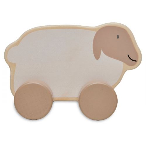 Jollein houten speelgoedauto Farm Lamb