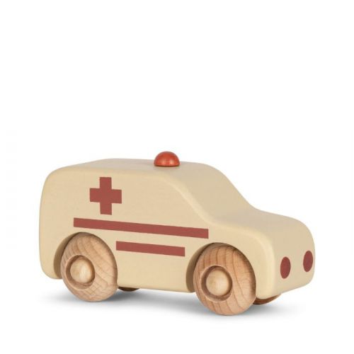 Konges Slojd houten ambulance nature