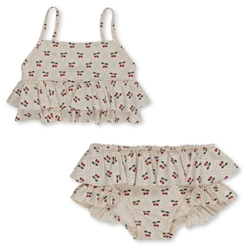Konges Slojd bikini Manuca Frill cherry motif