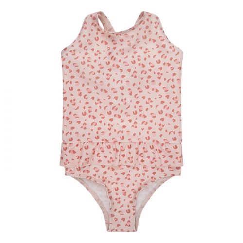 Swim Essentials badpak old pink leopard