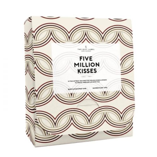 The Gift Label travel pouch Five Million Kisses