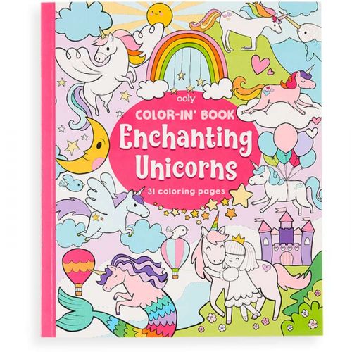 Kleurboek Enchanting Unicorns Ooly