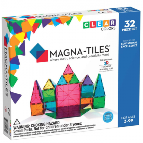 Magna Tiles Clear Colors (32st)