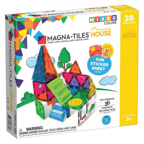 Magna Tiles Clear Colors House set (28st)