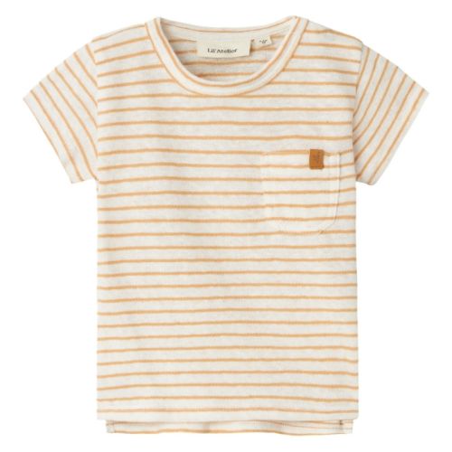 Lil' Atelier baby t-shirt Hektor clay