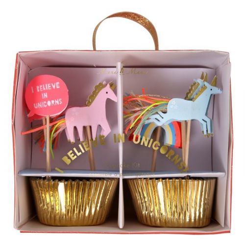 Cupcake set Unicorn Meri Meri
