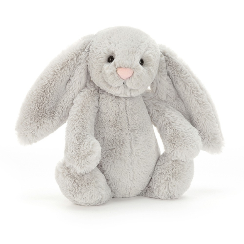 Jellycat Knuffel Bashful bunny silver (18cm)