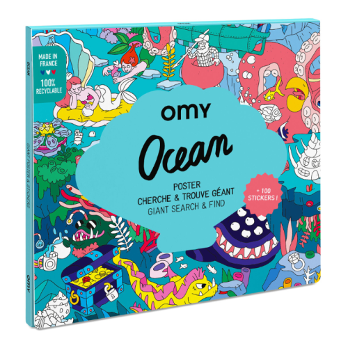 Omy zoek & vind poster Ocean