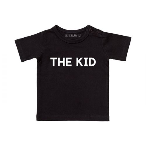 The Kid t-shirt zwart