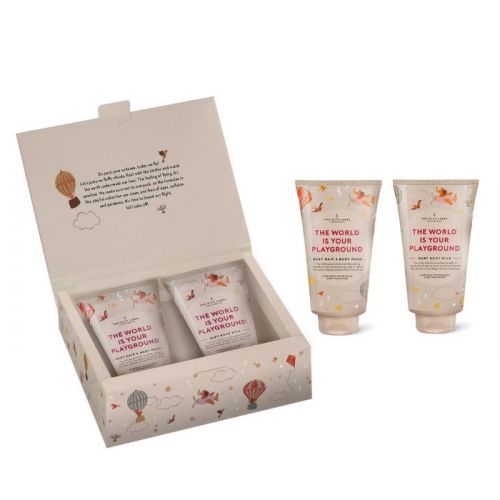 The Gift Label baby giftbox The World Is Your Playground