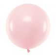 Pastel ballon roze (60cm)