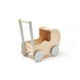 Kids Concept houten poppenwagen natural
