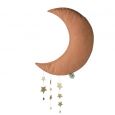 Maan met sterren roze (45cm) Picca LouLou