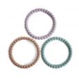 Mushie & Co siliconen bijtringen Bracelet Lilac (3st)