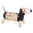 Janod houten hond met vormen en kleuren Sweet Cocoon