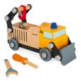 Janod houten vrachtwagen bouwset Brico'kids