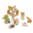Tender Leaf Toys houten stapelblokken boom