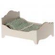 Maileg miniatuur houten bed off white