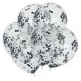 Confetti ballonnen zwart-wit (6st) House of Gia