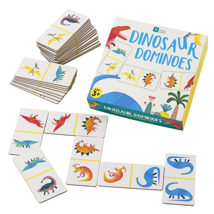 Dinosaurus domino-spel Talking Tables 