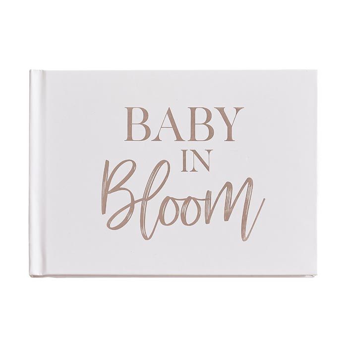 Babyshower gastenboek Baby in Bloom Ginger Ray