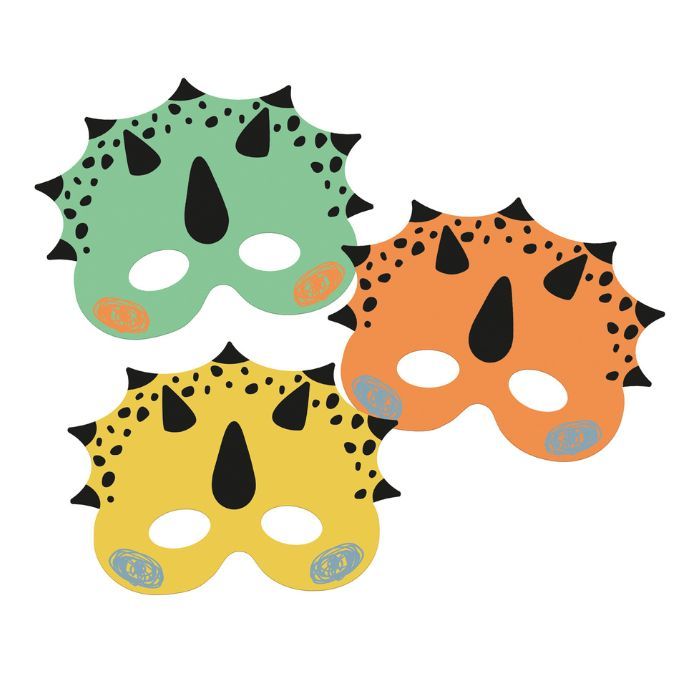 Maskers Dino Roars (6st)