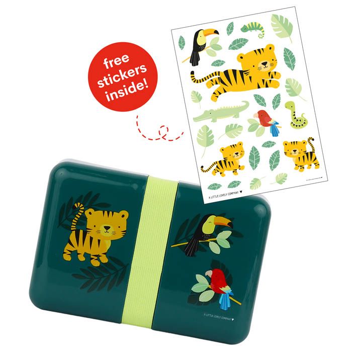 Lunchbox Jungle Tijger A Little Lovely Company