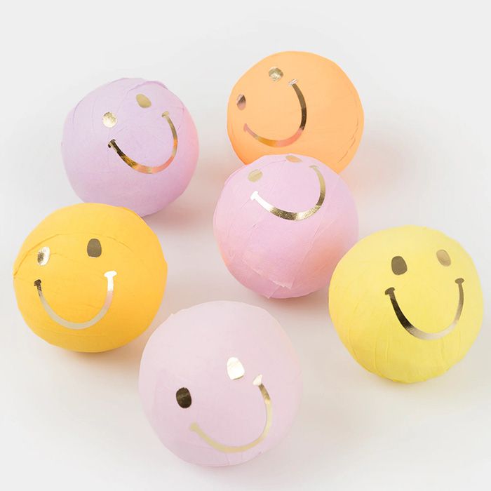 Surprise Balls Happy Icons (6st) Meri Meri