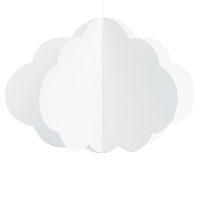 Hangdecoratie wolken (3st) Clouds