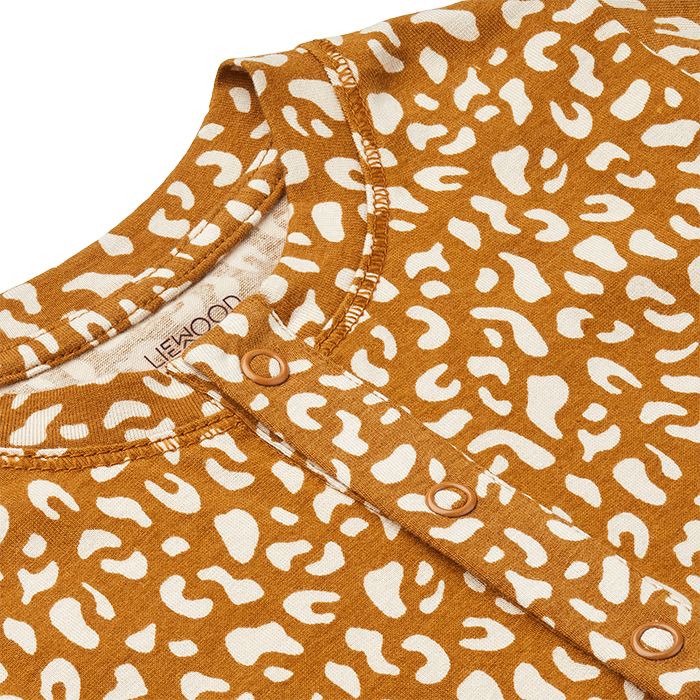 Liewood Pyjama jurk Alva mini leo/golden caramel