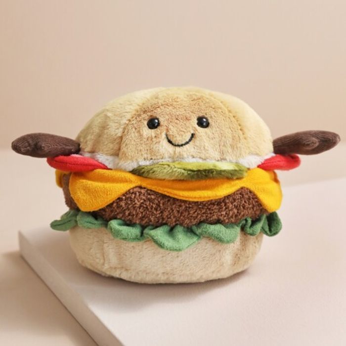 Jellycat knuffel amuseable burger