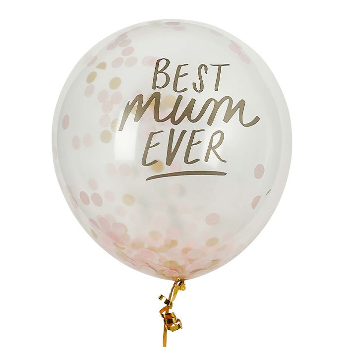 Confettiballonnen Best Mum Ever (5st) Hootyballoo