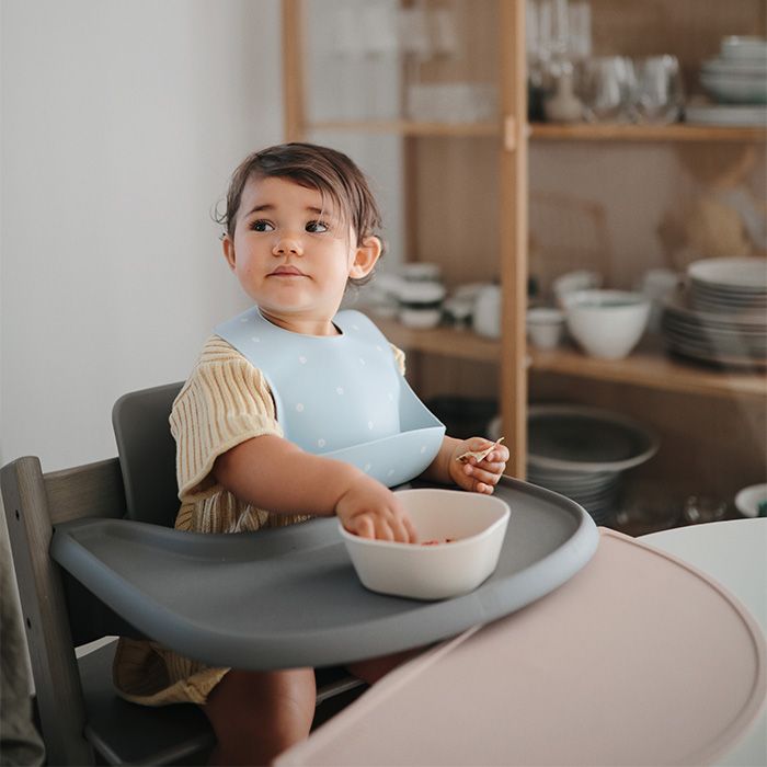 Siliconen placemat Blush Mushie & Co
