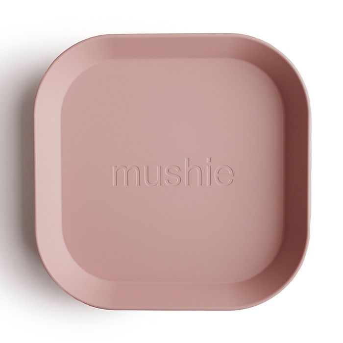 Borden vierkant blush (2st) Mushie