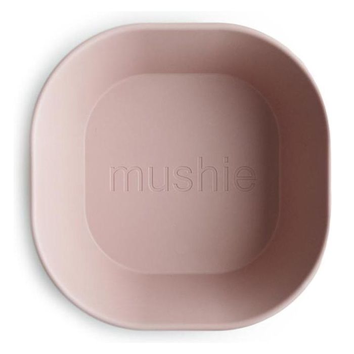 Kommen vierkant blush (2st) Mushie