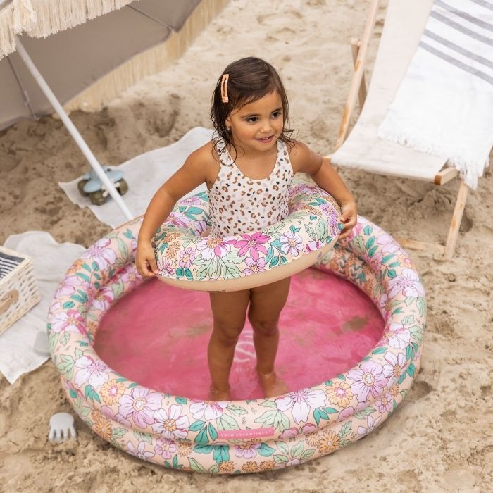 Opblaaszwembad Pink Blossom (100cm) Swim Essentials