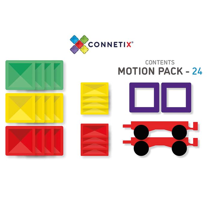 Connetix Tiles Motion Pack (24st)